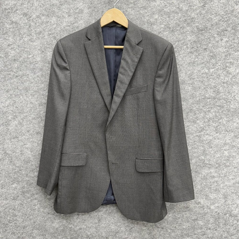 Malibu Beverly Hills Men's Blazer Sport Coat Jacket 100% Wool Canada, Gray, 38R